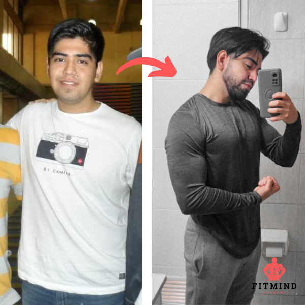 Personal trainer antes y después