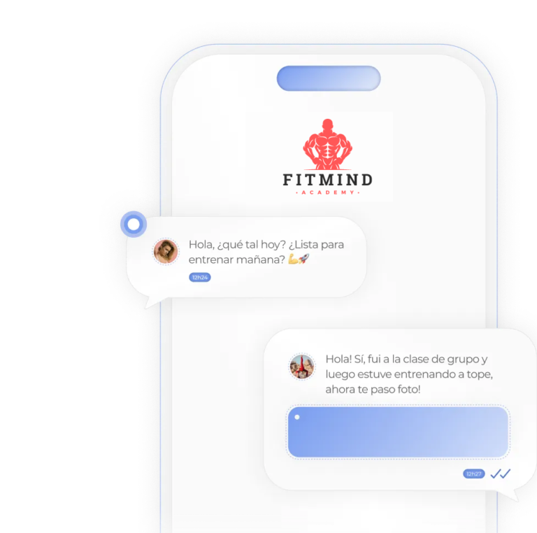 Chat directo con entrenador personal: asesoría online