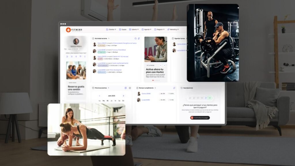 rutina de entrenamiento online personalizado del Sistema Fitmind